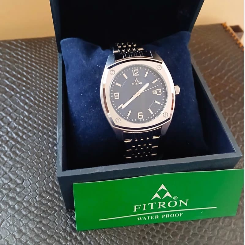 ساعت مردانه فیترون FITRON موتور میوتا ژاپن مدل 9602M ژاپن درجه 1 — تصویر ۳