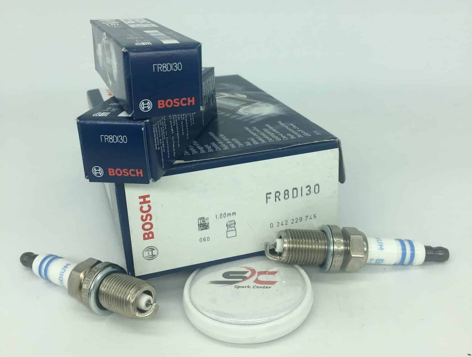 شمع بوش پایه کوتاه سوزنی ایریدیوم BOSCH FR8DI30 9775(یک عدد)