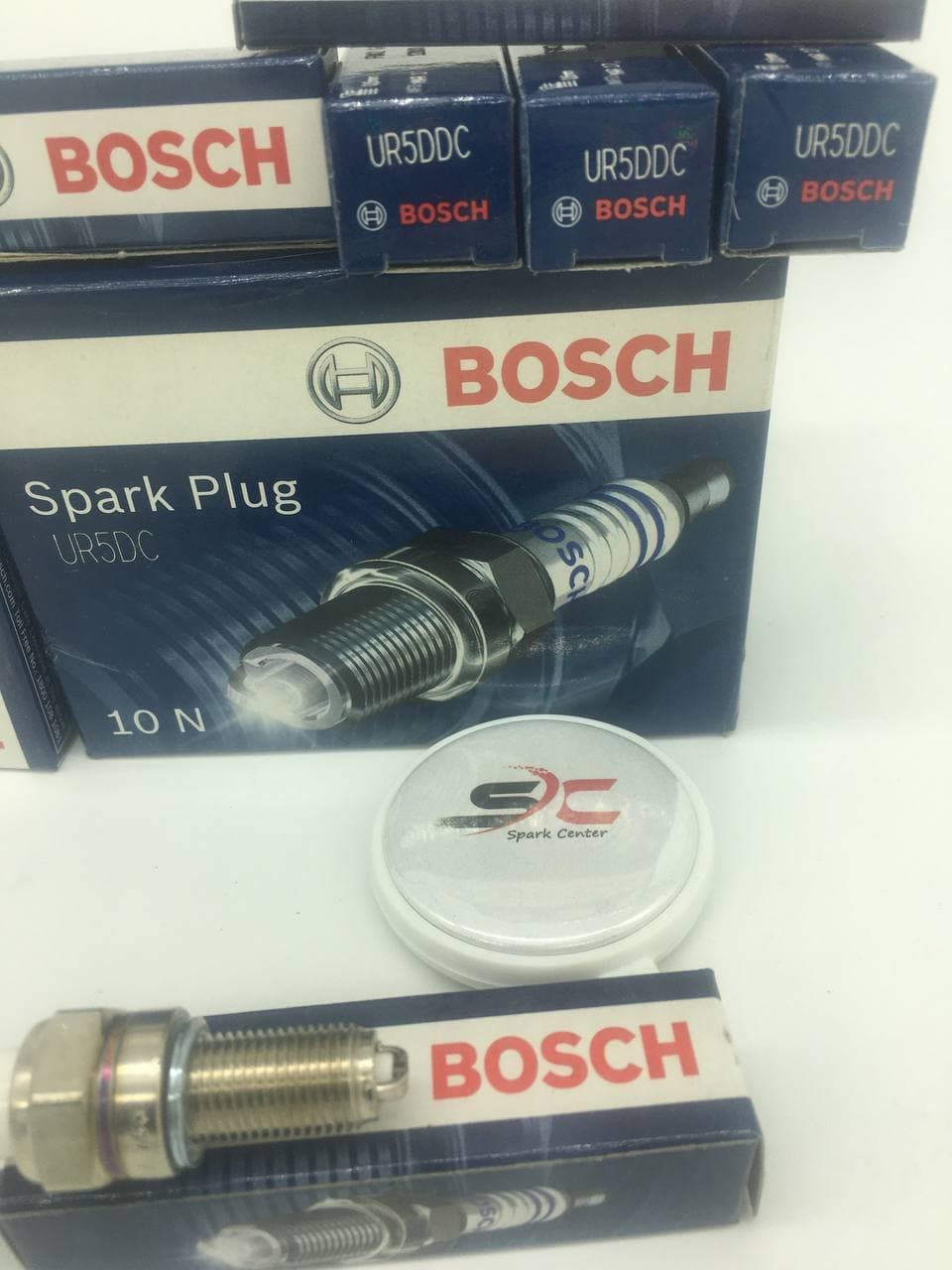شمع بوش موتور پالس دو پلاتین BOSCH UR5DDC(یک عدد) — تصویر ۳