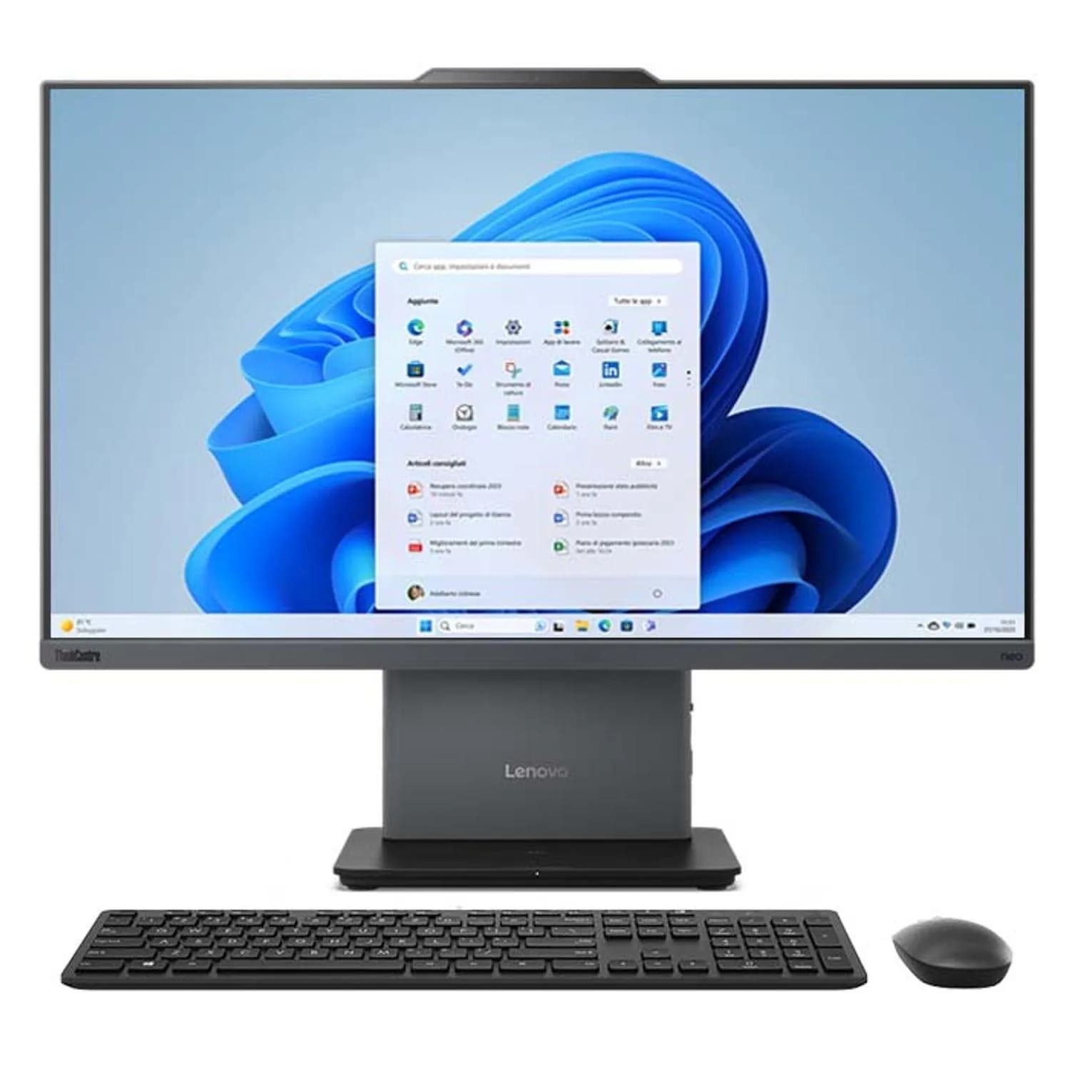 آل این وان لنوو مدل Lenovo NEO 5 ( پردازنده i5 نسل 12 – سری پردازنده 12500 – هارد 256 گیگابایت SSD – رم 8 گیگابایت – 24 اینچ – رزولوشن FHD – گرافیک Intel UHD Graphics 770 )