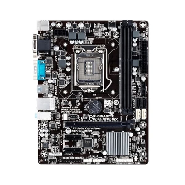 مادربرد گیگابایت مدل Gigabyte H81M-D2V DDR3 (استوک) — تصویر ۲