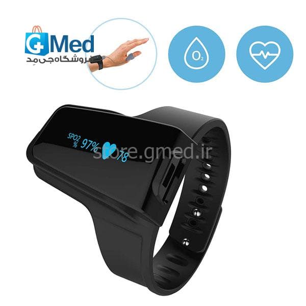 دستگاه پالس اکسیمتر مچی برند Viatom مدل CheckmeO2 max — تصویر ۲