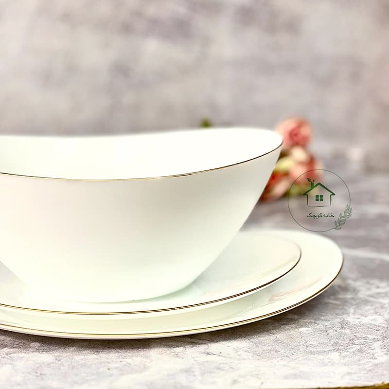 ارکوپال 26 پارچه گلدن اپال مدل پرومیتو لب طلا — تصویر ۳