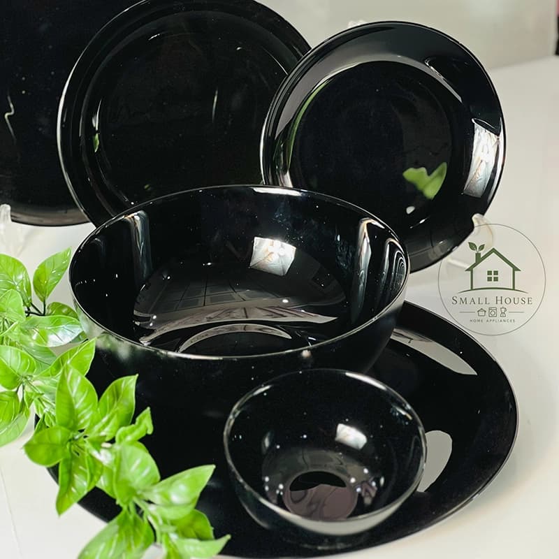 ارکوپال 26 پارچه گلدن اپال مدل دیوالی مشکی — تصویر ۲