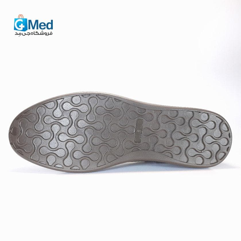نیم بوت چرم مردانه گلسار مدل کسری رنگ قهوه ای — تصویر ۵