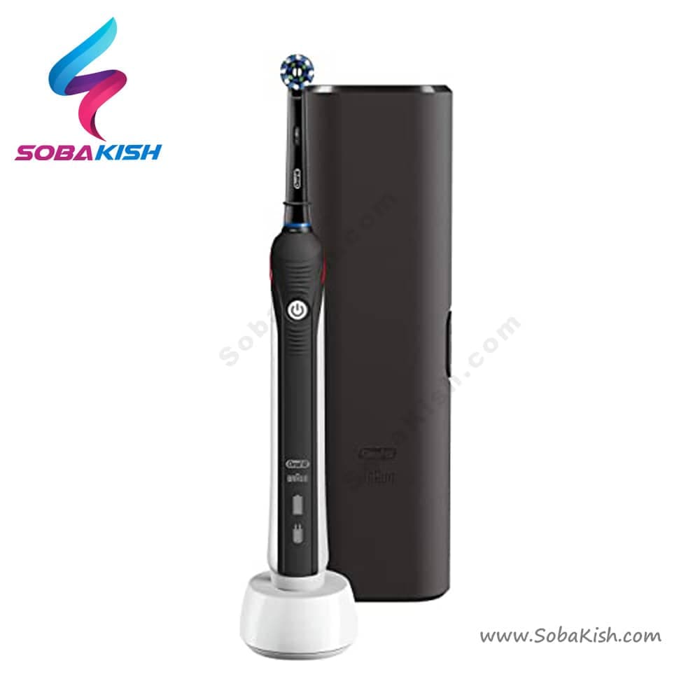 مسواک برقی اورال بی مشکی مدل Pro2- 2500 + کیف مسافرتی — تصویر ۲