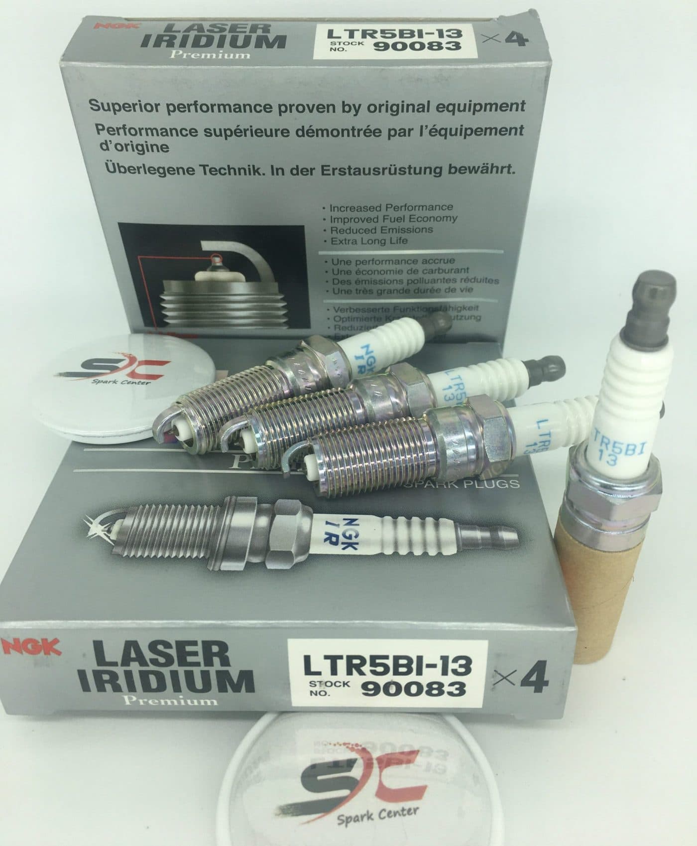 شمع سوزنی ایریدیوم لیزری پایه بلند کونیک NGK LTR5BI-13 90083(یک عدد) — تصویر ۲