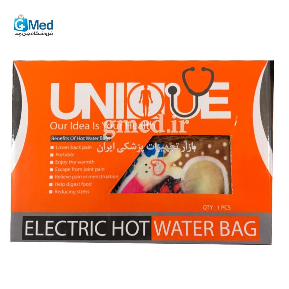 کیسه آب گرم برقی طرح دار یونیک unique مدل electric hot ساخت ایران — تصویر ۲