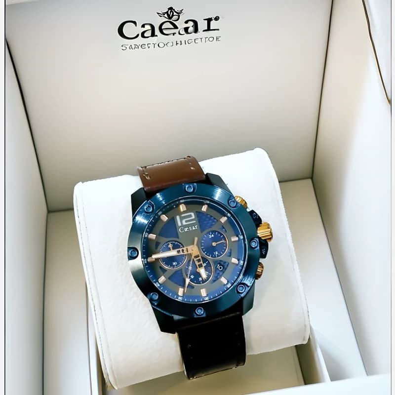 ساعت مچی مردانه Ceasar سه موتوره کرنو مدل CA-1005ژاپن