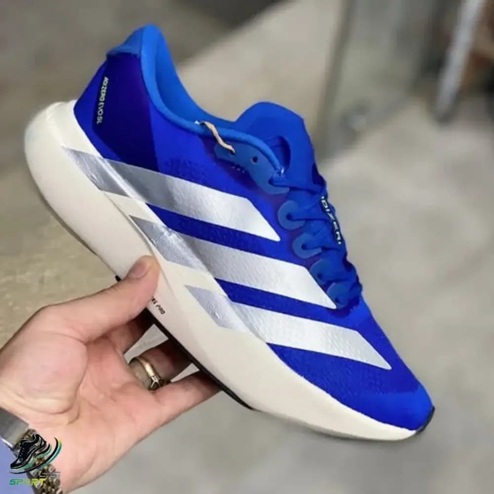 کفش آدیداس adizero evo sl آبی — تصویر ۴
