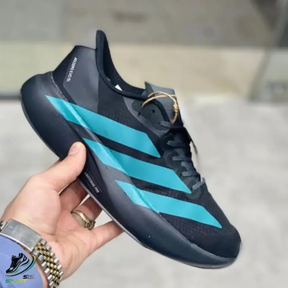 کفش آدیداس adizero evo sl مشکی آبی — تصویر ۴