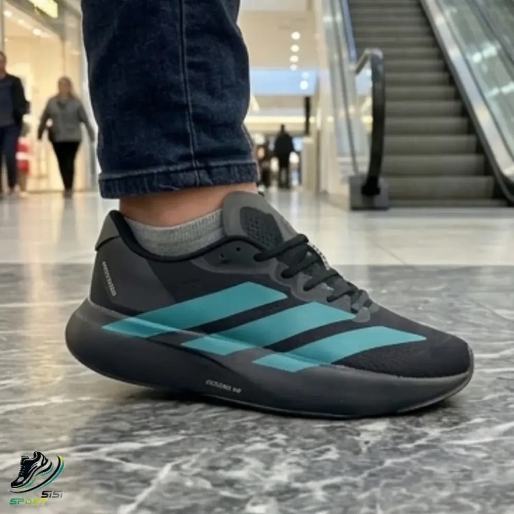 کفش آدیداس adizero evo sl مشکی آبی — تصویر ۳