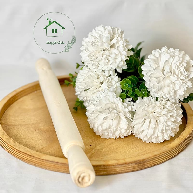 وردنه چوبی روغنی