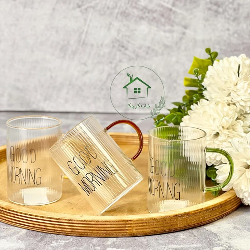 لیوان پیرکس شیاردار گودمورنینگ