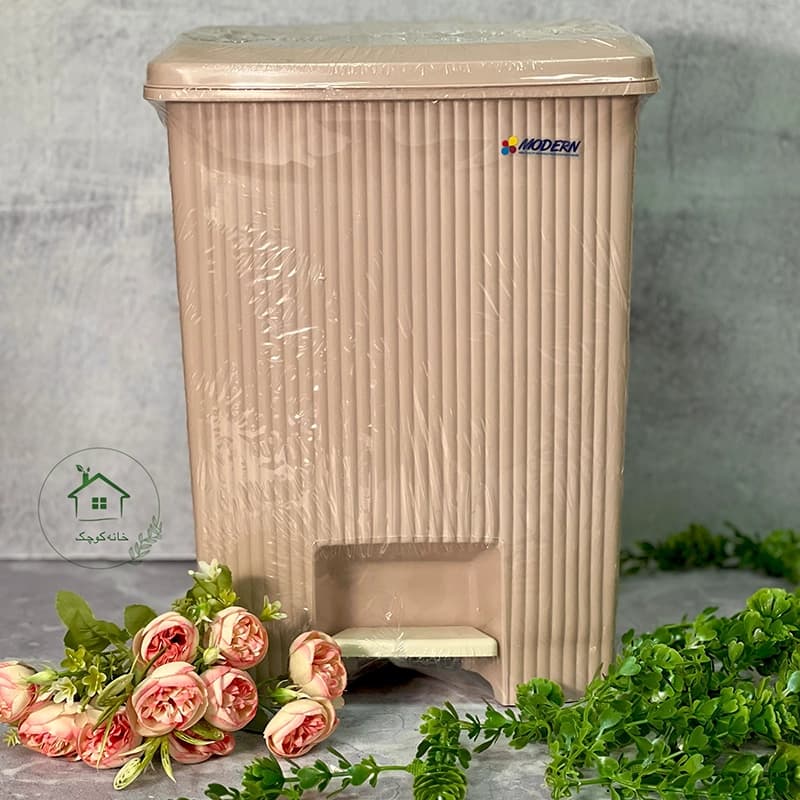سطل پدالی مدرن بزرگ — تصویر ۲