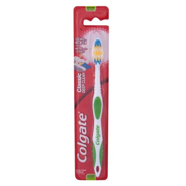 مسواک کلگیت مدل DEEPCLEAN با برس متوسط