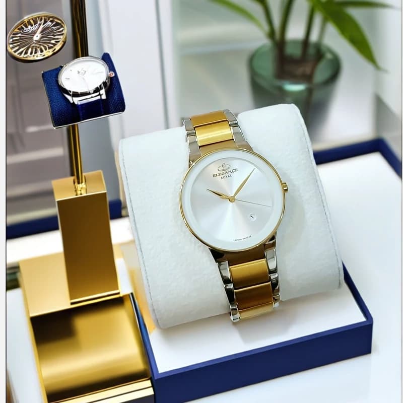 ساعت مردانه ELEGANCE ROYAL 3325G ژاپن فول استیل