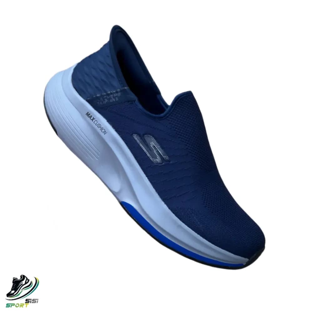 کفش اسکیچرز Slip-Ins Max Cushion سورمه ای — تصویر ۲