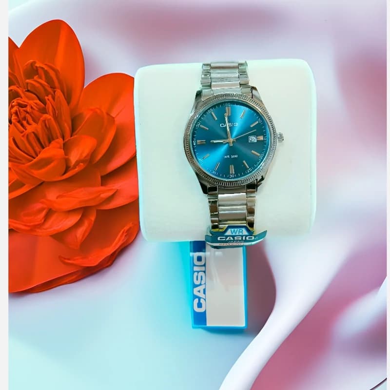 ساعت مردانه کاسیو CASIO موتور با کیفیت مدل MTP-T2146G — تصویر ۲