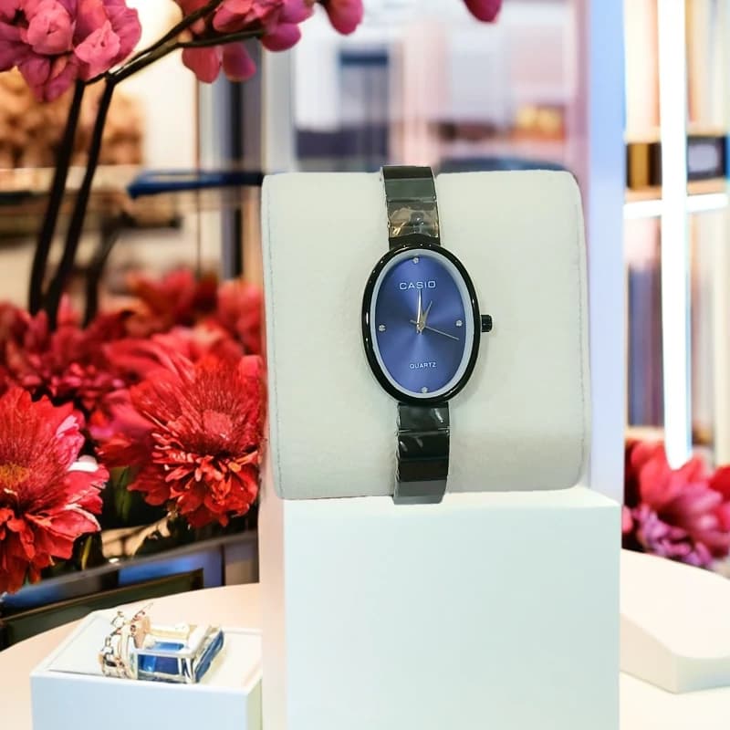 ساعت مچی زنانه کاسیو CASIO مدل A1078 مهندسی کلاسیک عقربه ای ژاپن