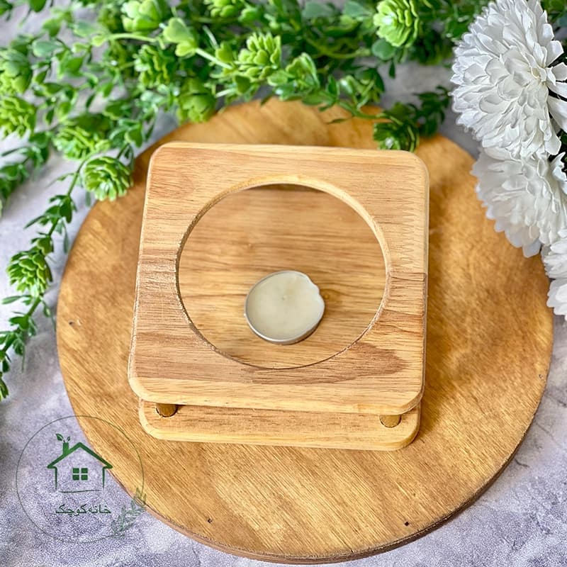 وارمر چوبی مربع بزرگ — تصویر ۲