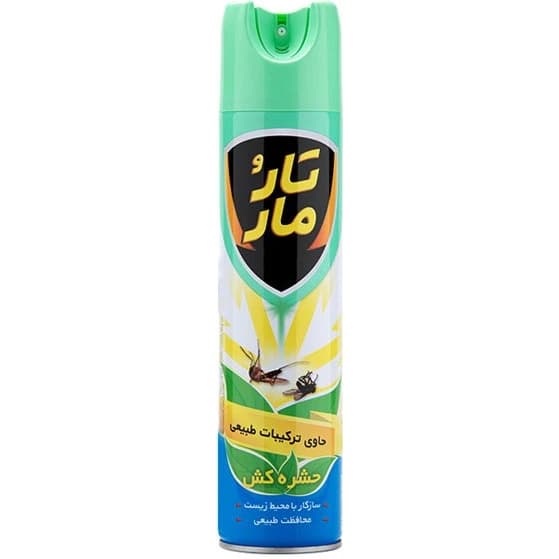 اسپری حشره کش تارومار مدل طبیعی حجم 400 میلی لیتر