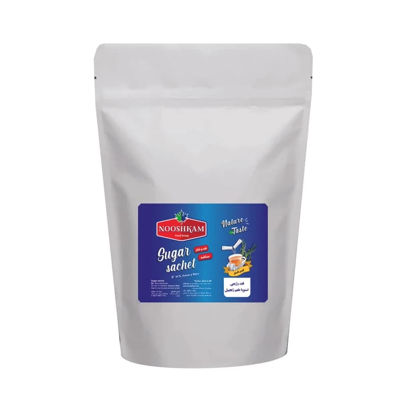 قند رژیمی استویا بدون گلوتن با طعم زنجبیل نوشکام – 300 گرم