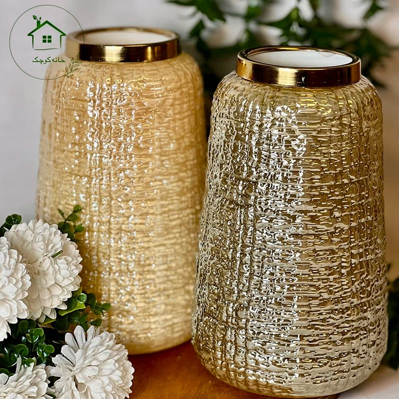 گلدان استوانه ای متوسط زبرا