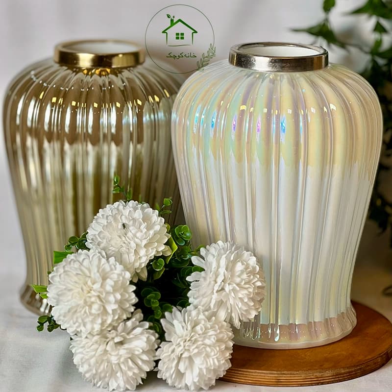 گلدان استوانه ای بزرگ