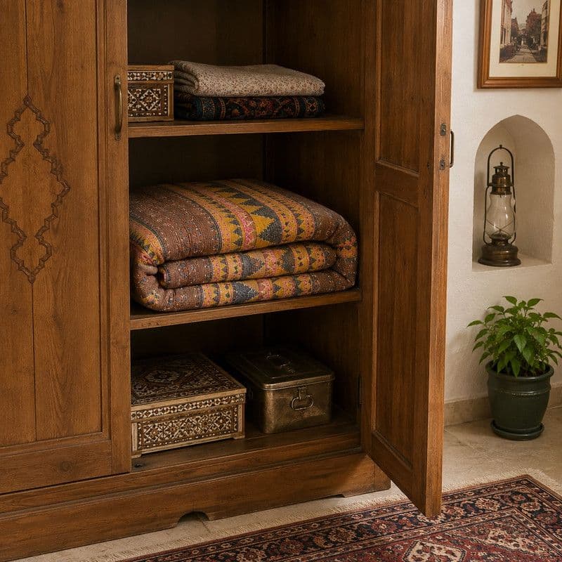 لحاف کرسی اسپی توره مدل یلدا کد ET – 455 سایز 350*350 سانتی متر — تصویر ۷