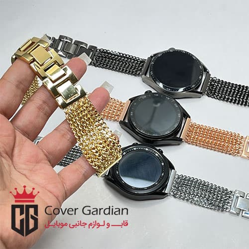 بند سامسونگ واچ کارتیر زنجیری ریز cartier22mm — تصویر ۲