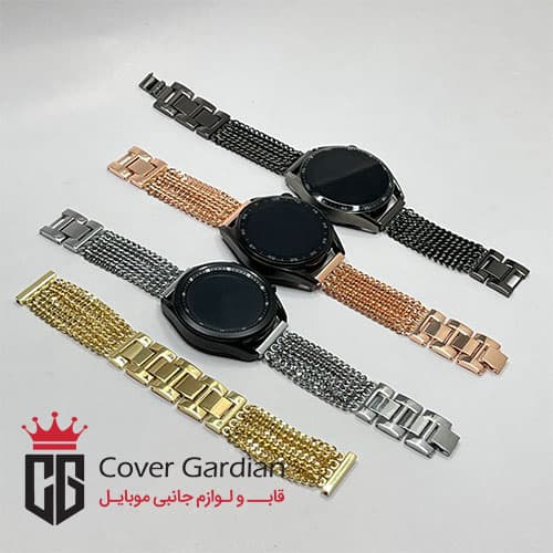 بند سامسونگ واچ کارتیر زنجیری ریز cartier22mm — تصویر ۳