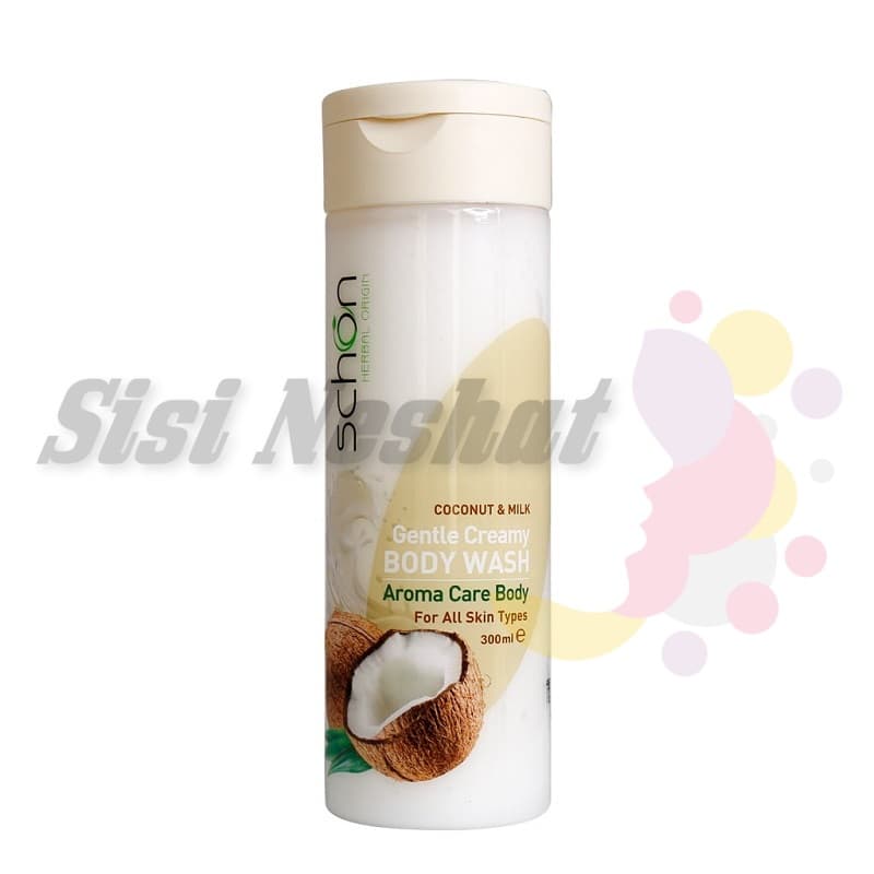 شامپو بدن کرمی شیر نارگیل شون Coconut And Milk Schon