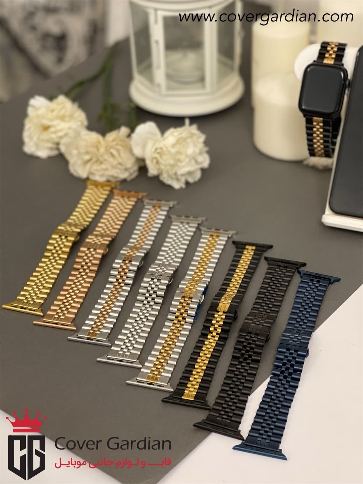 بند اپل واچ رولکسی لانگینس
