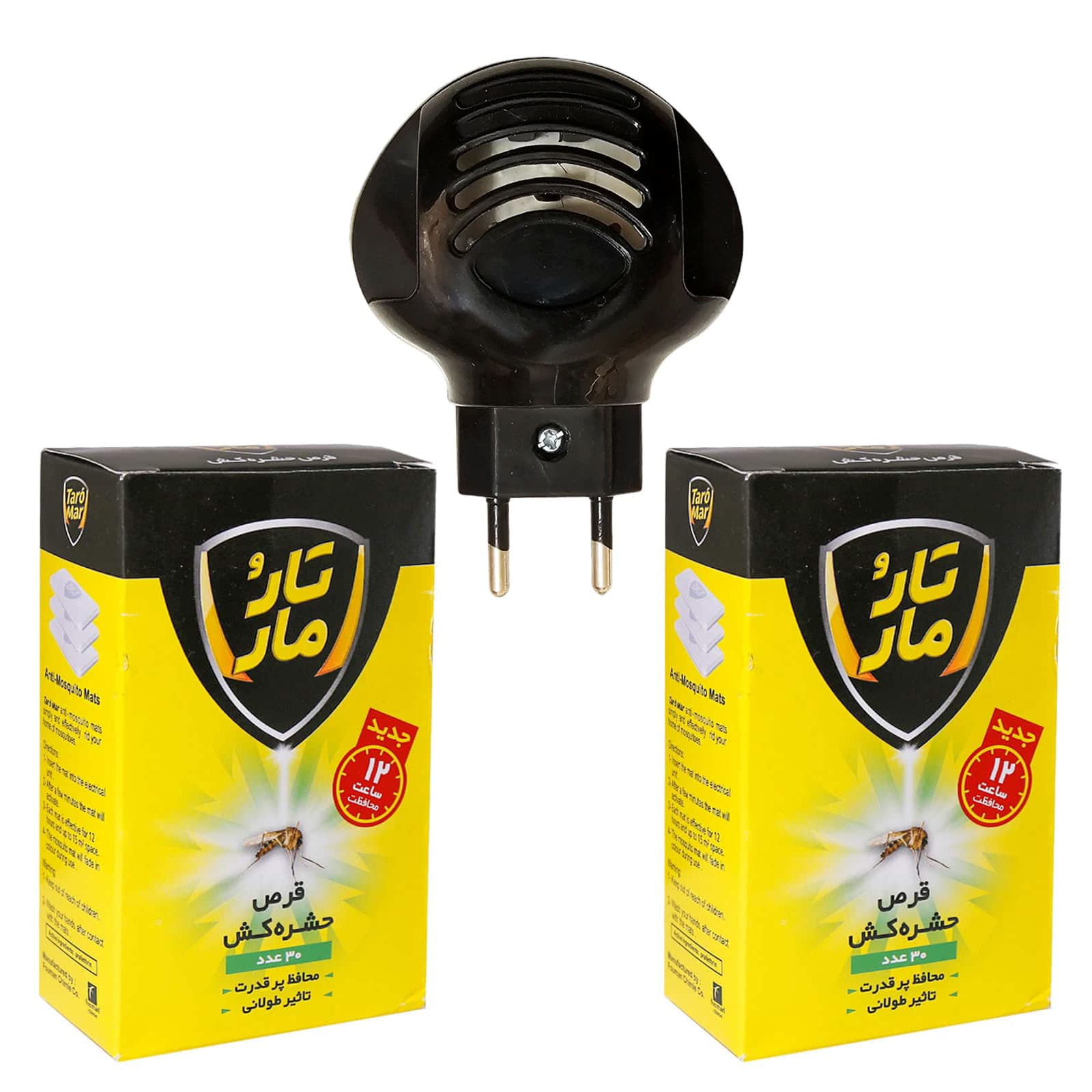 حشره کش برقی و قرص حشره کش بدون بو تار و مار مدل T300 مجموعه 3 عددی