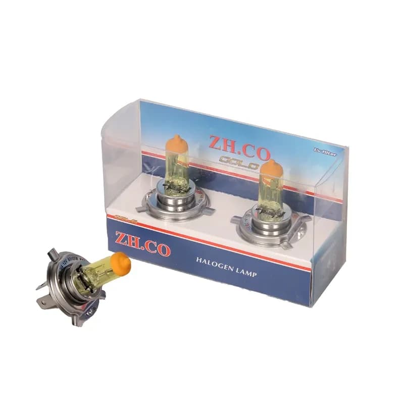 لامپ پایه H7 زرد رنگ برند ZHCO
