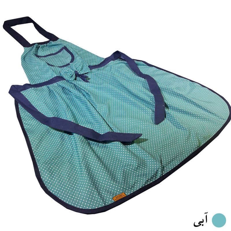 پیش بند آشپزخانه سندس مدل عروسکی کد F664 — تصویر ۵