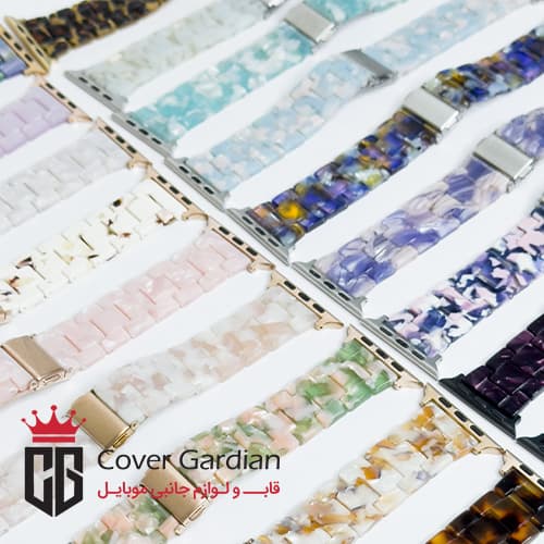 بند سرامیکی اپل واچ سفید شیری — تصویر ۷