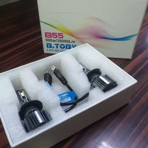 هدلایت پایه H7 برند BTOBY مدل B55 — تصویر ۲