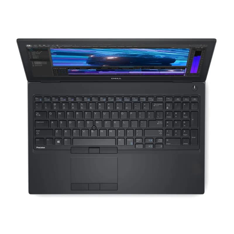 لپ تاپ استوک دل مدل DELL M7540 ( پردازنده i7 نسل 9 – سری پردازنده 9850H – هارد 512 گیگابایت SSD – رم 16 گیگابایت – گرافیک NVIDIA Quadro T2000 4G – رزولوشن FHD – صفحه نمایش 15.6 اینچ ) — تصویر ۴