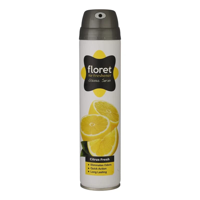 اسپری خوشبوکننده هوا لیمو فلورت مدل 300 میلی لیتر Citrus Fresh