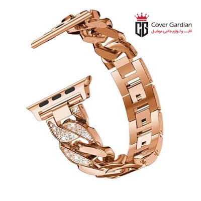 بند کارتیر نگین دار اپل واچ Cartier — تصویر ۲