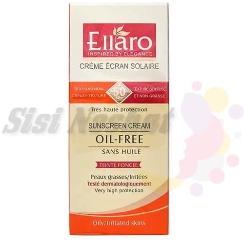 کرم ضد آفتاب پوست نرمال (بژ طبیعی) SPF50 الارو Ellaro — تصویر ۵