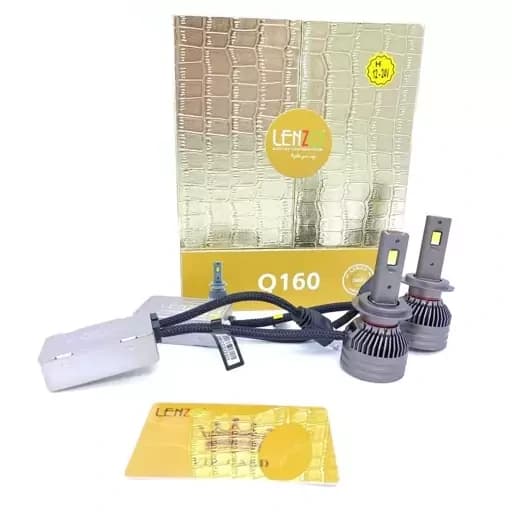 هدلایت پایه H7 برند لنزو مدل Q160 — تصویر ۲