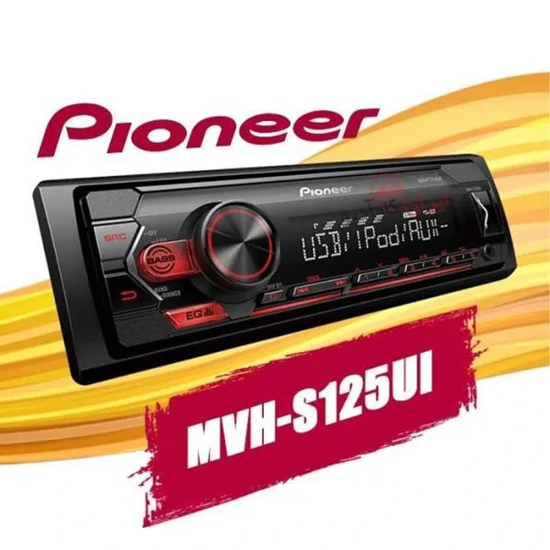 پخش خودرو پایونیر مدل MVH-S125UI