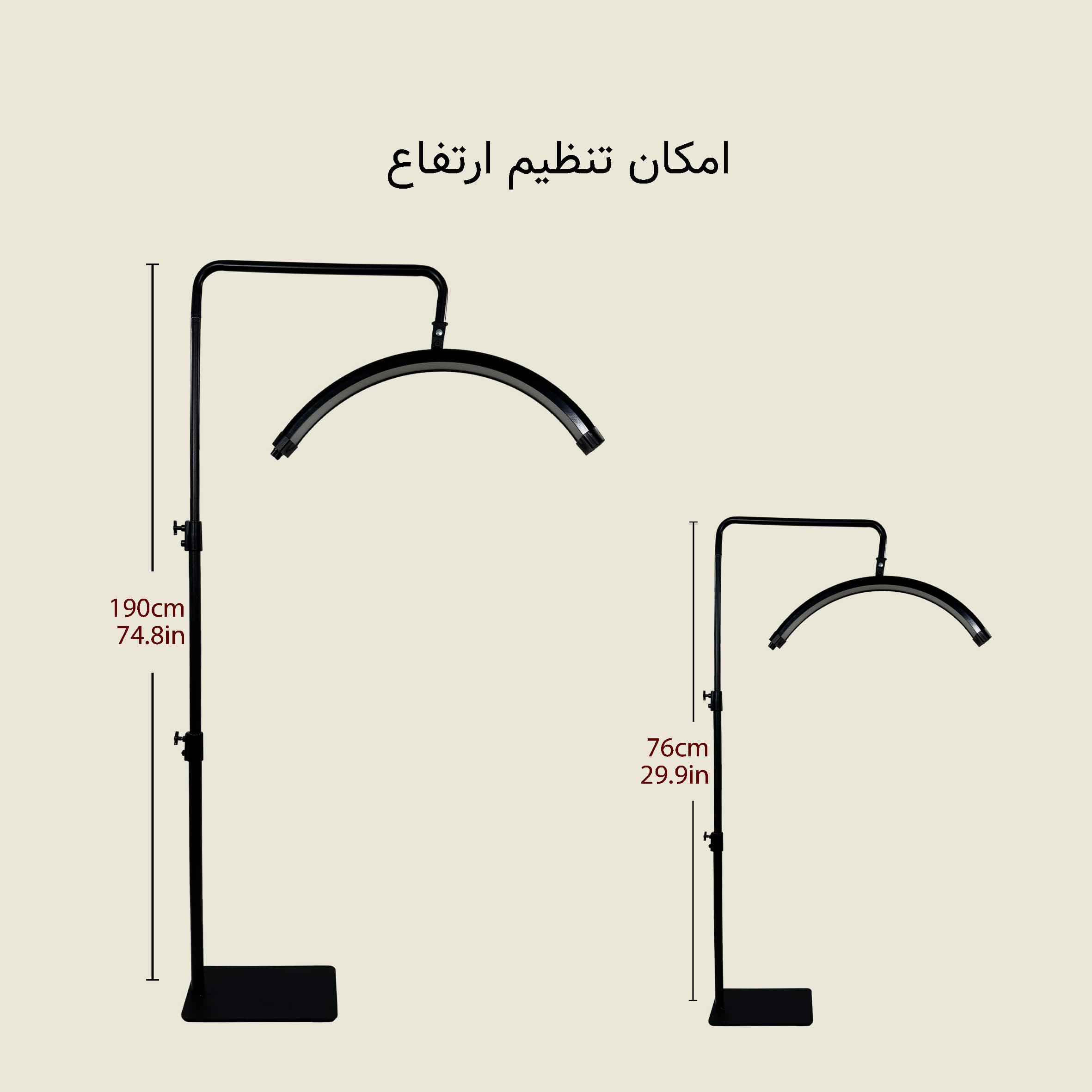 نورثابت ال ای دی مون لایت CK600 — تصویر ۴