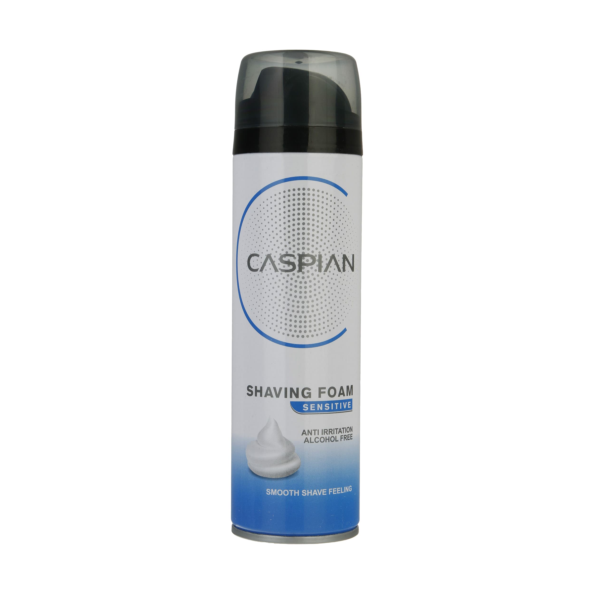 فوم اصلاح کاسپین مدل Sensitive Skin حجم 200 میلی لیتر — تصویر ۲