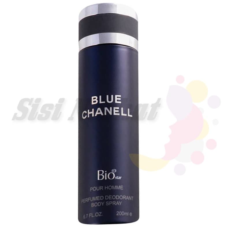 اسپری بدن مردانه بیو استار بلو شنل Blue Chanell Bio Star