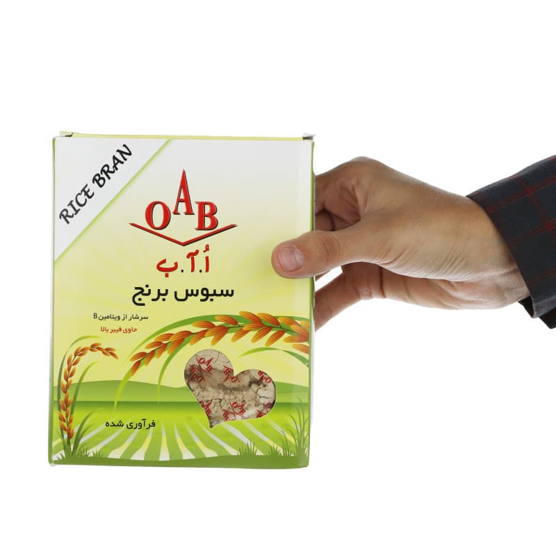 سبوس برنج اُ آ ب – 200 گرم بسته 2 عددی — تصویر ۴
