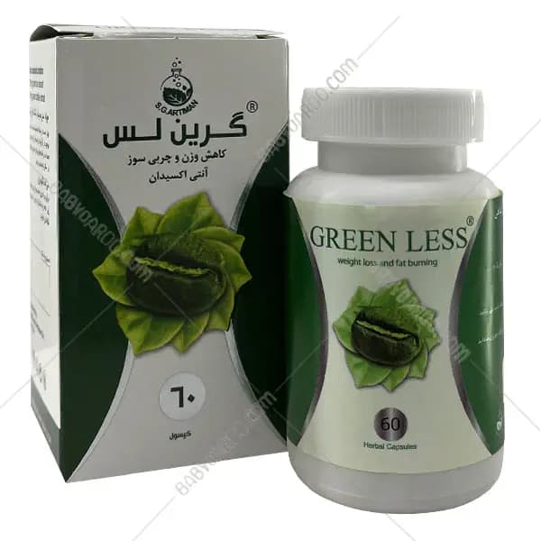 کپسول گرین لس سلامت گستر آرتیمان 60 عددی — تصویر ۹